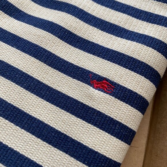 Polo Ralph Lauren Medium Polo Play Striped Tote Bag - Picture 4 of 10